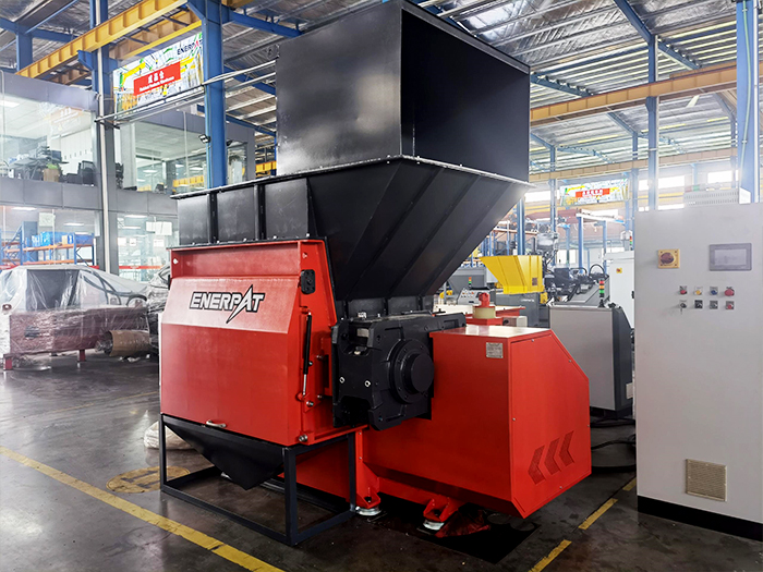 ENERPAT MSA-F1200 Single Shaft Shredder on the way to Australia