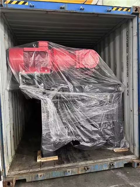 ENERPAT MSA-E1600 Two Shafts Shredder on the way to Mexico