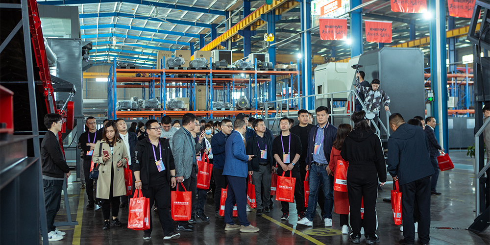 Warmly welcome China Resources Recycling Association visit ENERPAT JIANGSU Factory