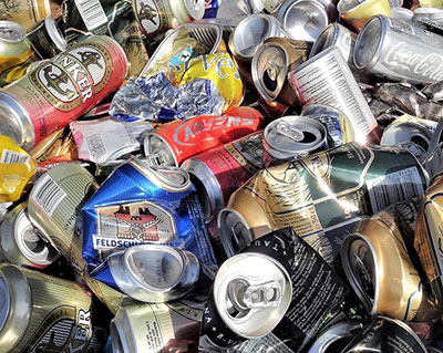 Waste Aluminum Cans