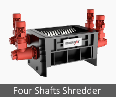 Four Shafts Shredder