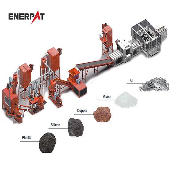 Solar Panel Recycling Equipment Line