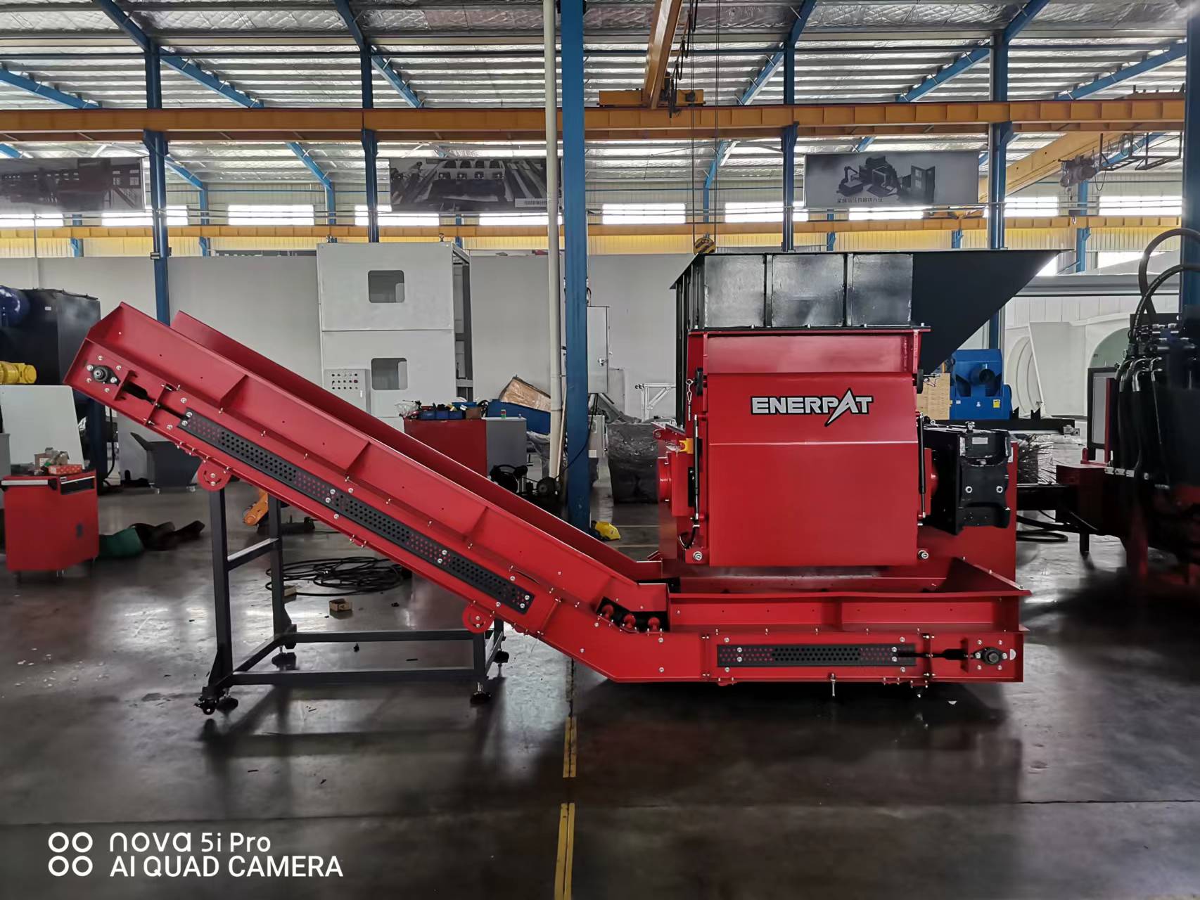 ENERPAT MSA-F1200 Single Shaft Shredder to Australia