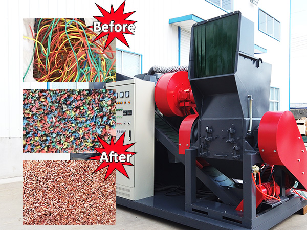 Copper Cable Granulator Factory