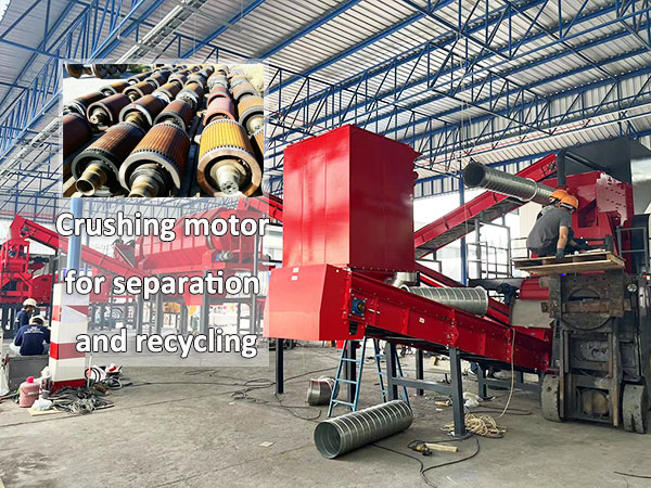 Scrap Metal Hammer Mill for Electric Motors