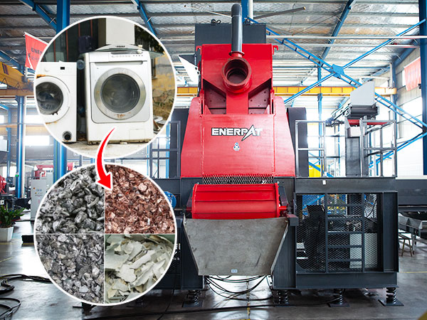 Washing Machine Shredder Factory